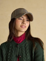 Joules Perry Multi Tweed Baseball Cap - Image 1 of 7
