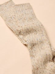 Joules Laurel Neutral Welly Sock - Image 2 of 3