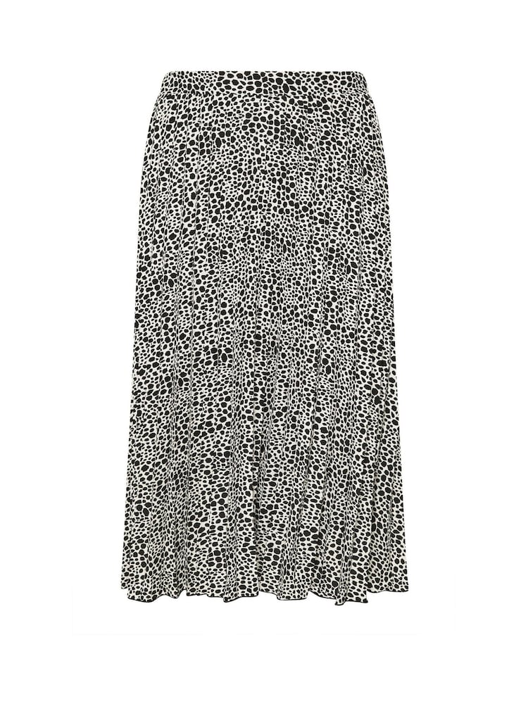 Evans Black Pleated Skirt - Image 6 of 6 Evans Black Pleated Skirt - Image 6 of 6