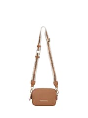 Valentino Bags Brown Zero Camera Bag With Detachable Logo Strap - Image 4 of 6