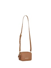 Valentino Bags Brown Zero Camera Bag With Detachable Logo Strap - Image 5 of 6