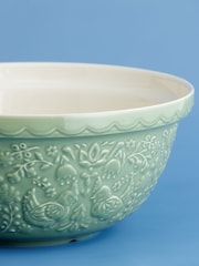 Mason Cash Green and Orange Home to Roost Large and Medium Mixing Bowl Set - Image 5 of 5