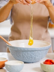 Mason Cash Pale Blue Home to Roost S18 Mixing Bowl 26cm - Image 1 of 4