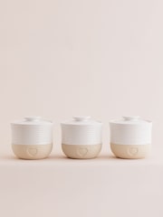 Mason Cash Set of 3 Cream Rustic Charm Storage Jars - Image 4 of 4