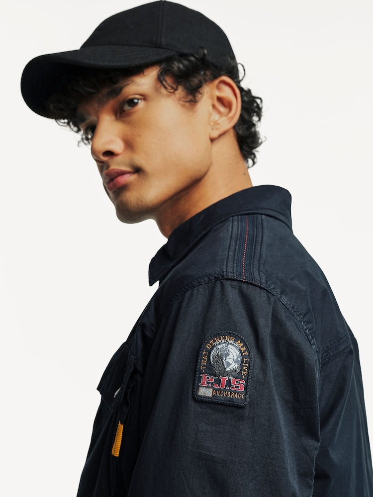 Buy Parajumpers Man Blue Tem Jacket from Next Ireland