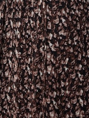Jigsaw Brown Abstract Leopard Midi Dress - Image 6 of 6