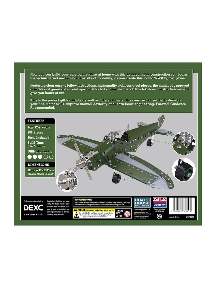 Coach House Partners Spitfire Metal Construction Set - Image 5 of 5