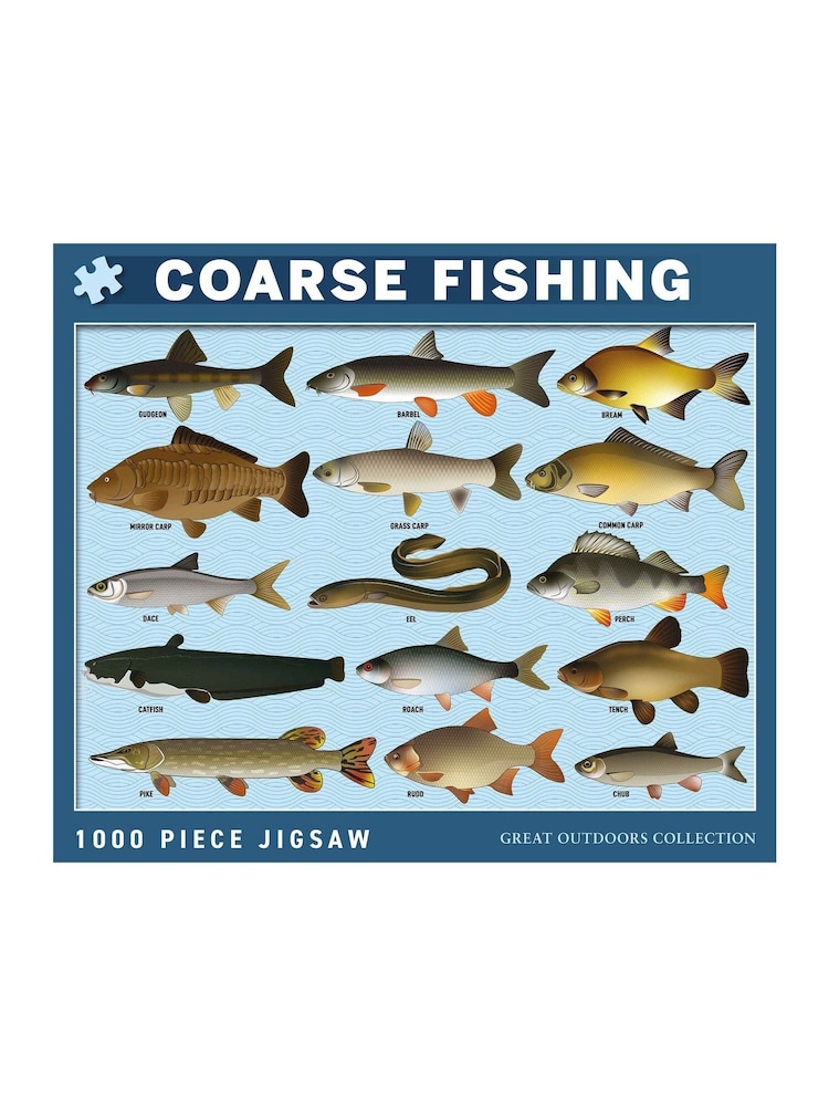 Coach House Partners Coarse Fish 1000 Piece Jigsaw Puzzle - Image 2 of 4