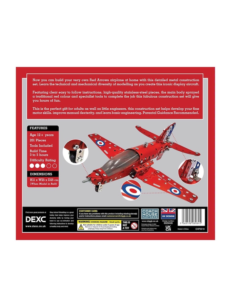 Coach House Partners Red Arrows Metal Construction Set - Image 5 of 5