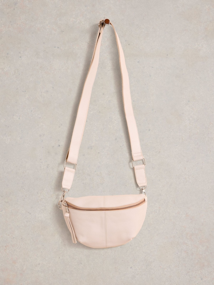 White Stuff White Mini Sebby Leather Sling Bag - Image 2 of 4 White Stuff White Mini Sebby Leather Sling Bag - Image 2 of 4