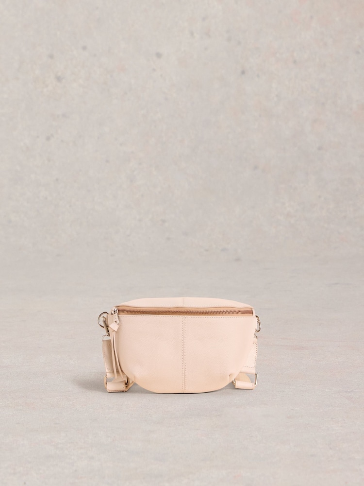 White Stuff White Mini Sebby Leather Sling Bag - Image 4 of 4 White Stuff White Mini Sebby Leather Sling Bag - Image 4 of 4