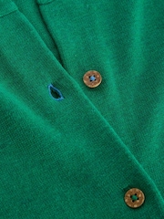 White Stuff Green 100% Organic Cotton Lulu Cardigan - Image 6 of 6