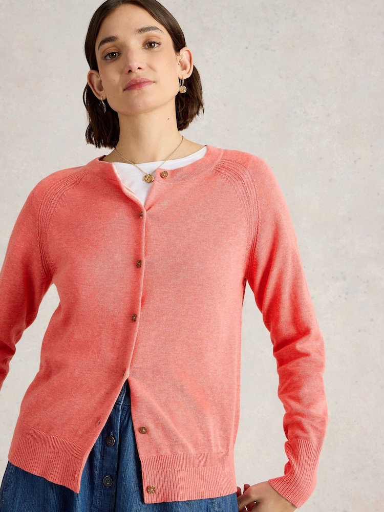 White Stuff Red Lulu Cardigan - Image 3 of 6