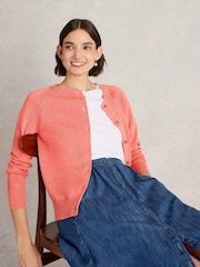 White Stuff Red Lulu Cardigan - Image 4 of 6