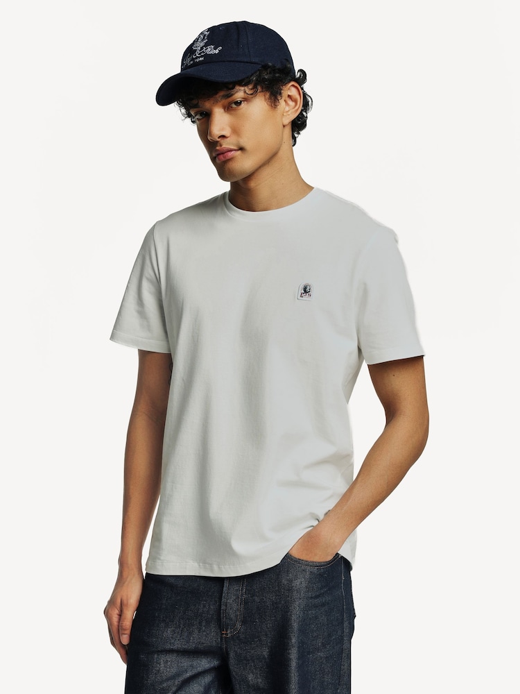 Parajumpers Blue Patch T-Shirt - Image 1 of 4