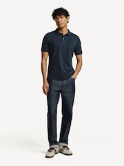 Parajumpers Man Blue Gangapuma Polo Shirt - Image 3 of 6