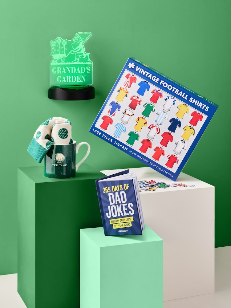 Coach House Partners Vintage Football Tops 1000 Piece Jigsaw Puzzle - Image 5 of 5