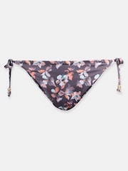 Mint Velvet Floral Print Italian Fabric Tie Side Bikini Briefs - Imagem 6 de 7