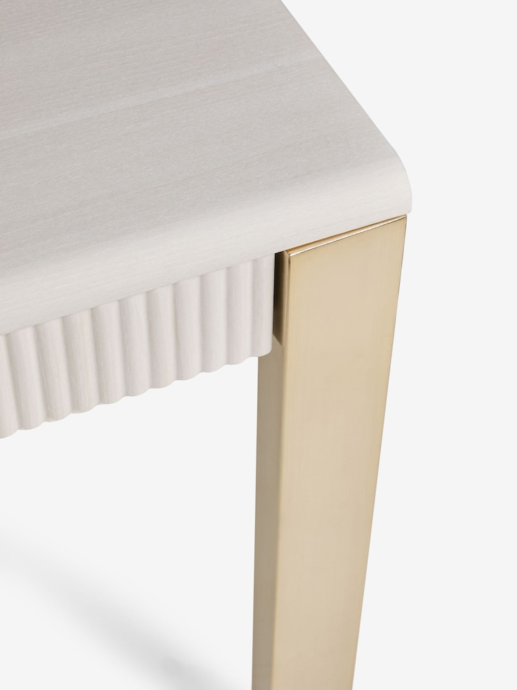 Light Natural Emilie 6 seater 4 Seater Storage Dining Table - Image 5 of 5