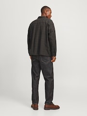 JACK & JONES Grey Long Sleeved Checked Overshirt - Image 2 of 6