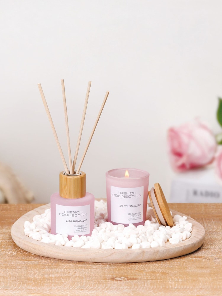 French Connection NaturalPink Gift Set with Tray and Stones - Image 2 of 3