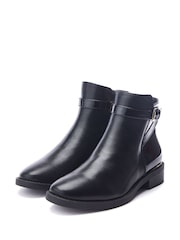Moda in Pelle Laira Smart Ankle Boots With Strap Detail - Image 2 of 4