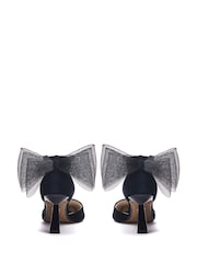 Moda in Pelle Hayzel Back Bow Detail Court Shoes - Image 3 of 4