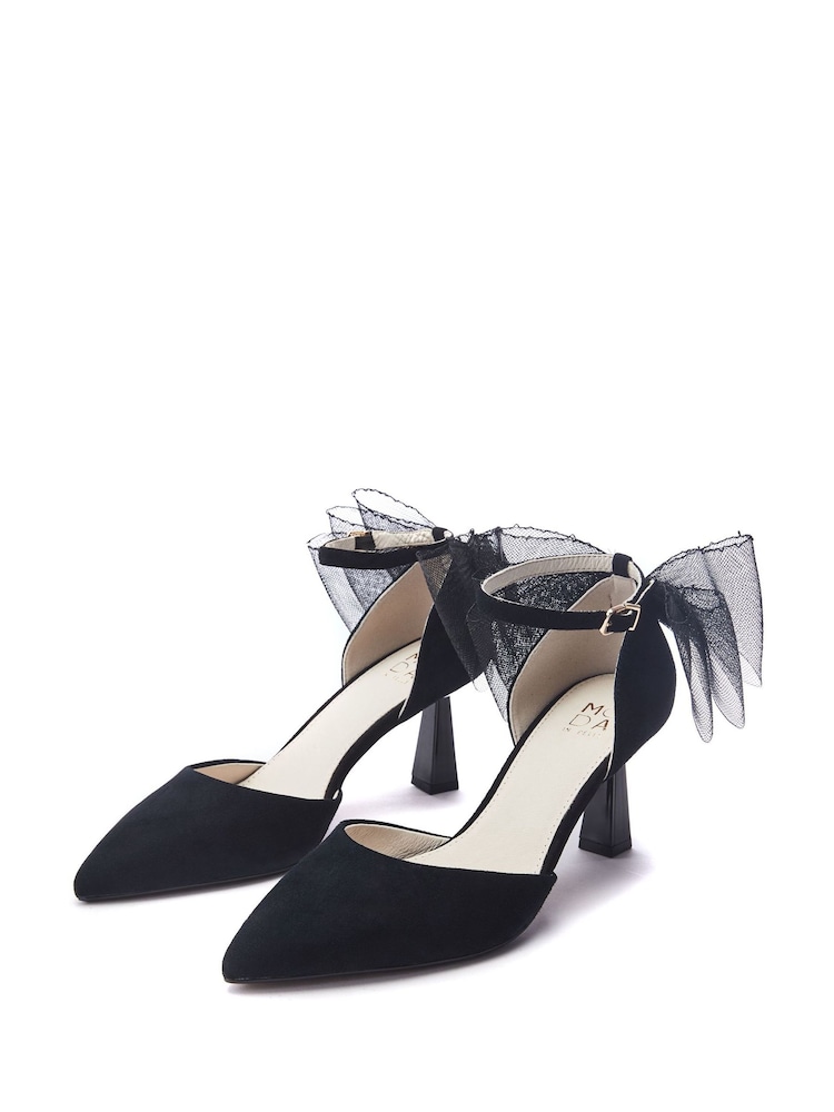 Moda in Pelle Hayzel Back Bow Detail Court Shoes - Image 4 of 4