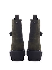 Moda in Pelle Oberon Mid Height Lace-Up Leather Boots - Image 3 of 4