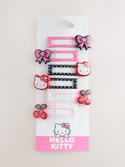 Pink Hello Kitty Clips 6 Pack - Image 3 of 4
