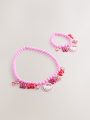 Pink Hello Kitty Jewellery Set - Image 1 of 3