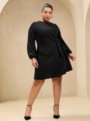 Платья мини с длинными рукавами по бокам Lipsy - Image 3 of 4
