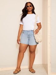 Tricou Curves Like These cu guler rotund 100% bumbac - Image 3 of 4