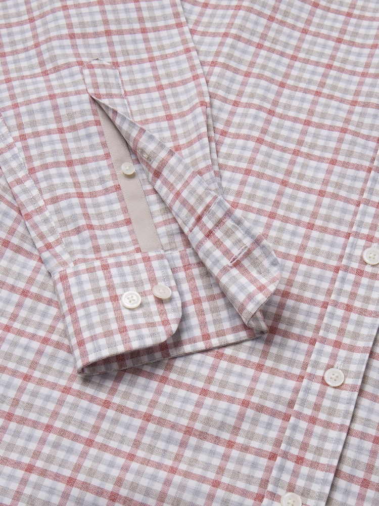 Красный - Hackett Mens Shirt - Image 10 of 10