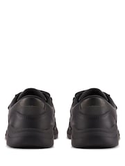 Clarks Clarks Black Leather Daze Step 2 kid Shoes - Slika 5 od 7