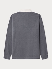 Gris - Camiseta de rugby para hombre de Hackett - Imagen 2 de 3