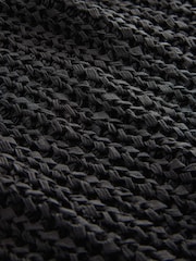Black Slouchy Knit Tank - Image 7 of 7