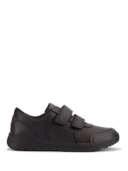 Clarks Clarks Black Leather Daze Step 2 kid Shoes - Slika 1 od 7