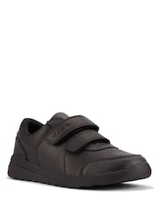 Clarks Clarks Black Leather Daze Step 2 kid Shoes - Slika 3 od 7