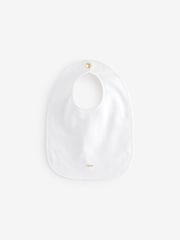 Chloé Baby Logo White Sleepsuit and Bibs Set With Giftbox - Image 3 of 10