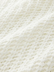 White Slouchy Knit Tank - Image 8 of 8