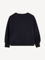 Chloé Blue Paris Logo Crew Neck Sweatshirt - Image 2 of 4