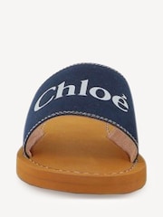 Chloé Logo Slip On Sandals - Image 4 of 8