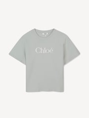 Chloé Green Logo Short Sleeve T-Shirt - Image 1 of 2