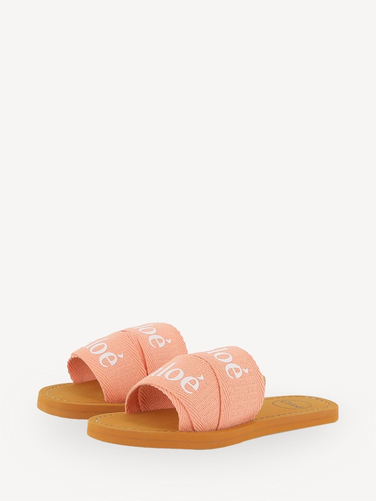 Chloé Logo Slip On Sandals - Image 2 of 9 Chloé Logo Slip On Sandals - Image 2 of 9