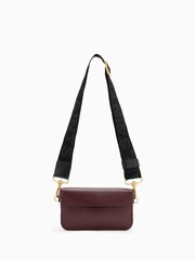 AllSaints Red Zoe Crossbody Bag - Image 1 of 6