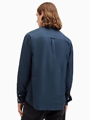AllSaints Blue Hawthorne Longsleeves Shirt - Image 2 of 6