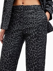 AllSaints Black Aurora Trousers - Image 3 of 9