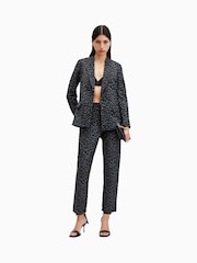 AllSaints Black Aurora Trousers - Image 4 of 9
