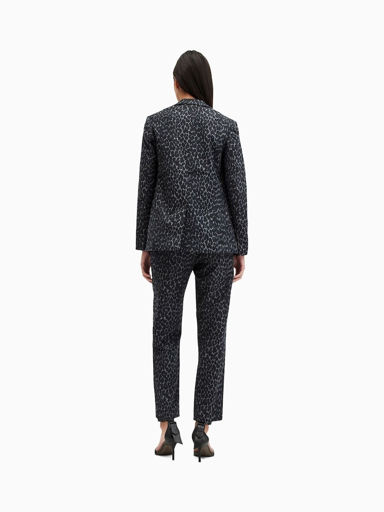 AllSaints Black Aurora Trousers - Image 8 of 9